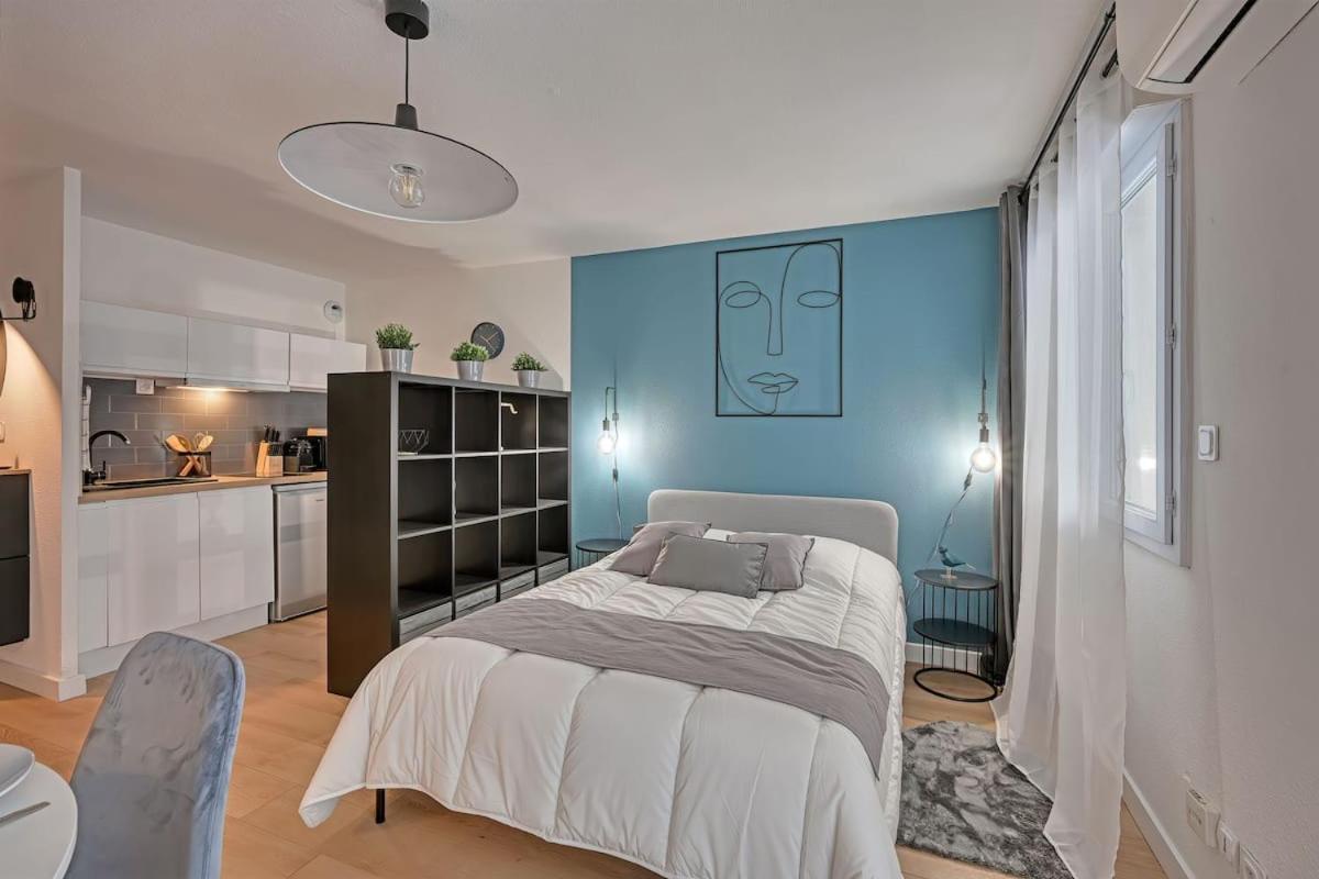 063 - Studio Didion, Centre Gare St Roch, Clim, Balcon,4Pers มงต์เปอลิเยร์ ภายนอก รูปภาพ